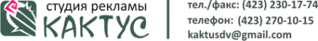 Логотип компании Кактус