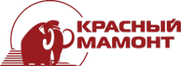 Логотип компании Красный мамонт