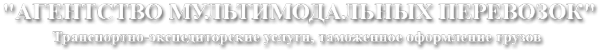 Логотип компании Агентство мультимодальных перевозок