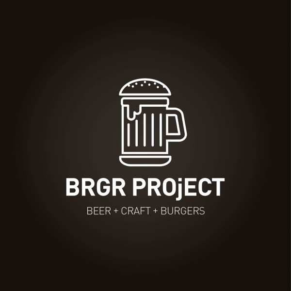 Логотип компании BRGR PROjECT / Бургер Проджект